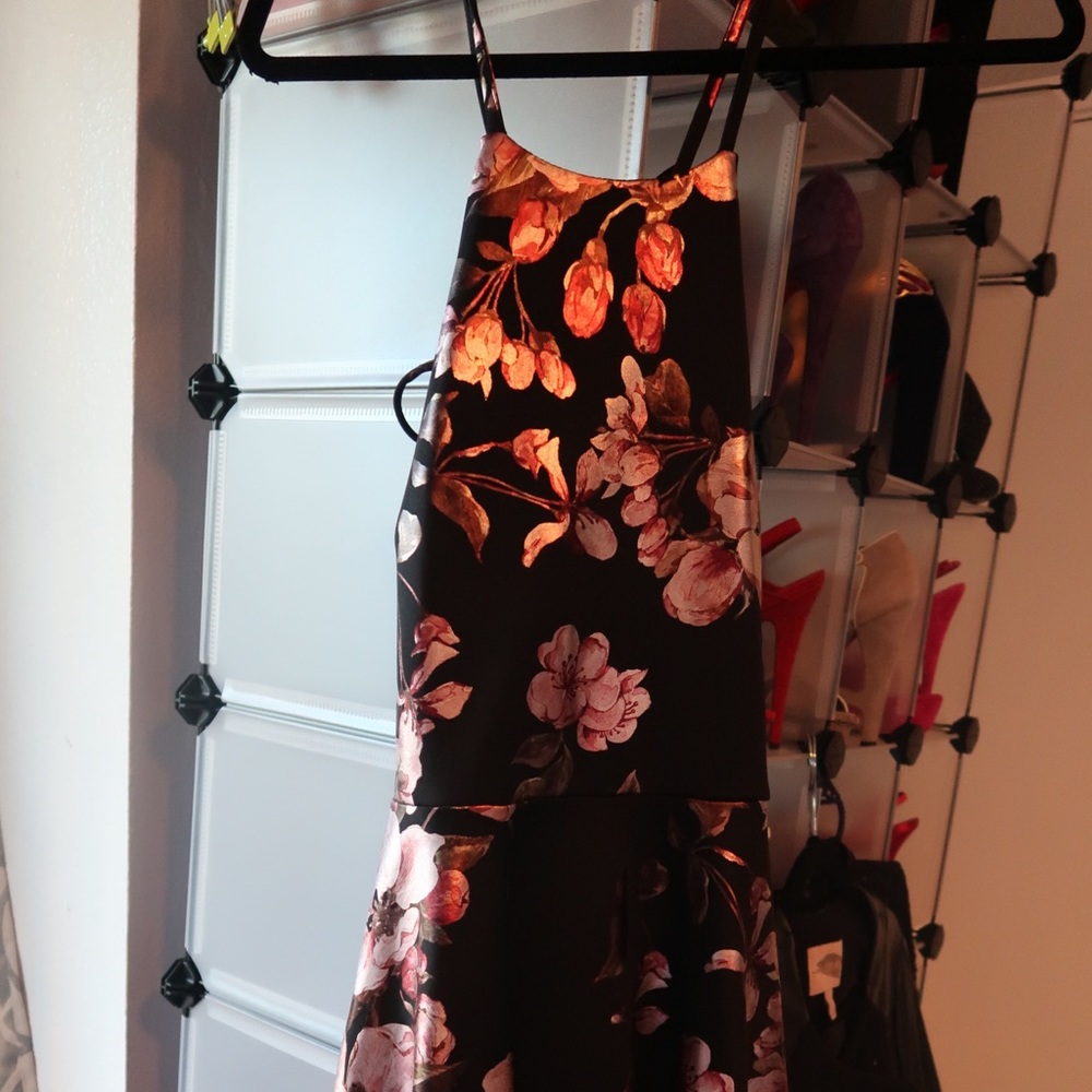 Black dress with some uummps